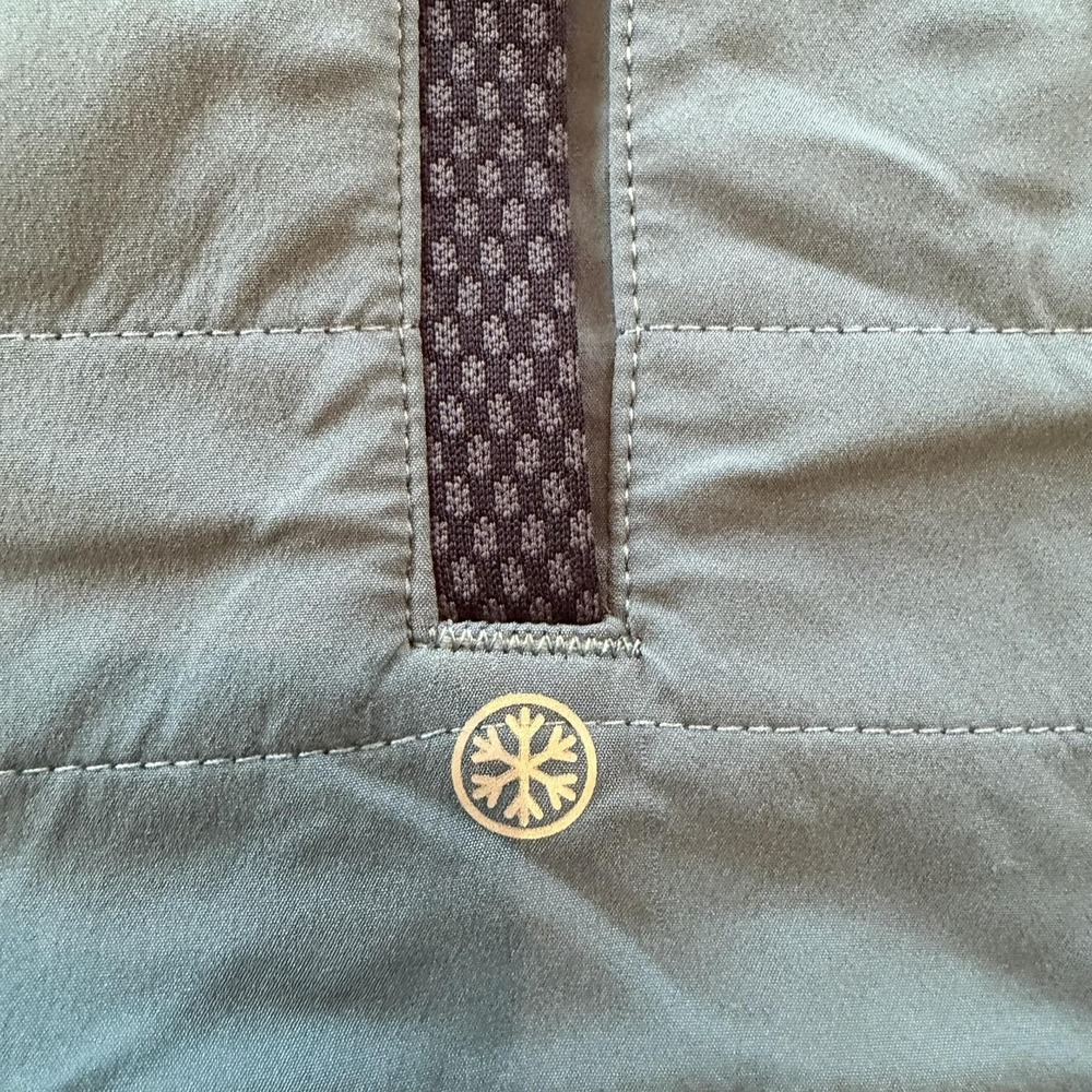 FootJoy ThermoSeries Jacket Mens XL Gray Blue Full Zip Insulated Golf Hybrid - Picture 6 of 10